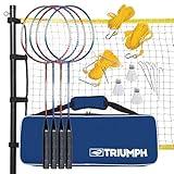 Triumph Competition Badminton Set with Steel Construction