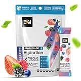 Engineered Nutrition Sugar-Free Electrolytes Powder Packets - Single-Serving Hydration Drink for Optimal Hydration, Electrolyte Blend, Vegan, Non GMO, Keto Hydrate Packets - Mixed Berries (18 Count)