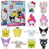 Hello Kitty and Friends Mystery Blind Box, Single - Series 1 - Collectible Sanrio Mini 2" Figure Mystery Toy - Styles May Vary - Christmas Stocking Stuffer Gift for Kids, Girls & Boys - 6+