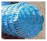 4 Inch Perforated French Drain Pipe - Flexible Non-Woven Fabric Drainage Solution for Yard, Lawn, Patio & Landscape - Available in 10, 25, 50, 100, 200, 300 Ft (Long 18m/59.1ft)