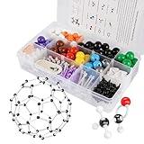 YCHOULEK Molecular Model Kit, 444 Pcs Organic Molecular Chemistry Set, Atom Element Model Kit for Lessons in Chemistry, Molecular Structures Building kit, Ochem Science Gift for Teachers and Students