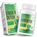 Liver Cleanse Detox & Repair – 25-in-1 Herbal Liver Support Milk Thistle Supplement - TUDCA, NAC, Chanca Piedra, Artichoke, Beet Root – Supports Liver Cleanse & Gut Health – 60 Vegan Capsules