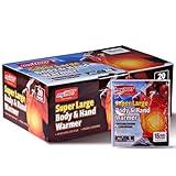 myHOT Body & Hand Warmer Super Large Size 20Pack - Up to 16 Hours, Long Lasting Heat, Non-Adhesive, Air-Activated Pocket Heater, Outdoor Sports, Camping, Winter Commutes, Made in Korea-TSA Compliant