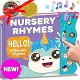 Nursery Rhymes & Learning Toys for Toddlers 1-3, 1 Year Old Toys, Nursery Rhyme Books, Montessori Gifts, Interactive Sound Books, Talking Song Books & Musical Books for Boys & Girls, Educational Toys