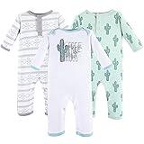 Yoga Sprout Cotton Union Suit, 3 Pack, Free Hugs, 12-18 Months