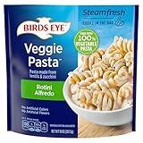 Birds Eye Veggie Pasta Rotini Alfredo, Convenient Vegetable Pasta for an Easy Frozen Side, 10 OZ Bag