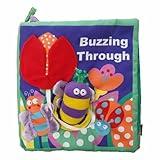 Manhattan Toy Soft Activity Book with Tethered Toy, Buzzing Through