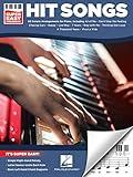 Hit Songs Super Easy Songbook – Easy Piano Sheet Music for Beginners | 60 Popular Songs with Right-Hand Melodies, Letter Note Names, and Chord Diagrams | Pop and Rock Songbook for Adults and Kids