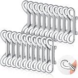 Hotop 20 Pcs 3.5 Inch Double Ended Bolt Snaps Hooks Zinc Alloy Trigger Chain Metal Clips Key Holder for Linking Key Chain Dog Leash Collar Pet Sling Feed Buckets(Silver)
