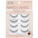 Ardell Naked Lashes 420 Multipack, Lightweight Natural Look, Invisiband for Comfort, Perfect for Everyday Wear, 4-Pairs, 1-Pack