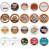 Perfect Samplers Tea Pods, Cider, Hot Chocolate, Cappuccino & Coffee Pods Variety Pack, Single Serve Coffee & K Pod Variety Pack for Keurig K Cups Brewers, Coffee Gift Set, 20 Count