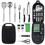 Pak Camp Cookware - Complete Kitchen Set for Camping & RV Trips, Includes Cookware, Utensils, and Accessories