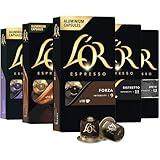 L'OR Espresso Capsules, 50 Count Variety Pack, Single-Serve Aluminum Coffee Capsules Compatible with the L'OR BARISTA System & *Nespresso Original Machines