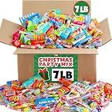 A Great Surprise Assorted Candy Mix - 7 Pound BOX - Individually Wrapped Candies - Pinata Candy Mix