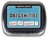 Magnetic Poetry - Little Box of Obscenities Kit - Words for Refrigerator - Write Poems and Letters on The Fridge - Made in The USA