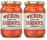 Wickles Spicy Red Sandwich Spread, 16 OZ (Pack of 2)