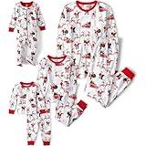 The Children's Place Group 1-Family Matching, Christmas Pajama Sets, Cotton, Santa Sleds