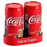 Tin Salt and Pepper Set, Coke 2023