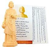 Westmon Works Saint Joseph Statue for Selling Homes with Card and House Prayer Complete Set