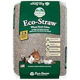 Oxbow Eco Straw Pelleted Wheat Straw Litter for Small Animals- Dust-free & Environmentally Friendly- Moisture Wicking Litter- Naturally Eliminates Odor-Made in the USA- 20 lb. Bag