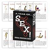 The Hottest Sx Positions-Adult Sexual Position Card Bedroom Battle Card - Illustrated with Pictures Date-Night Fun Couple Games to Improve Relationships U7