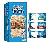 Rice Krispies Treats Crispy Marshmallow Squares, Kids Snacks, Cereal Bars, Variety Pack, 12.1oz Box (16 Bars)