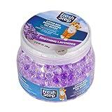 Fresh Step Litter Box Deodorizing Gel Beads in Soothing Lavender Scent | Deodorizing Gel Beads Air Freshener for Pet Smells from Litter Box | 12 oz Pet Odor Eliminating Gel Beads to Freshen Air