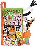 Farm Tails: A Soft Activity Baby Book by Jellycat - Children's Book - Baby Gift