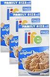 Quaker Life Original Cereal, 22.3OZ Box (Pack of 3)