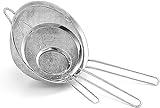 Cuisinart Mesh Strainers, 3 Count (Pack of 1) Set, CTG-00-3MS Silver