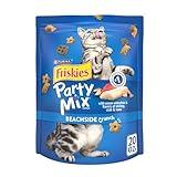 Purina Friskies Cat Treats, Party Mix Beachside Crunch - 20 oz. Pouch