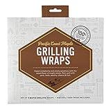 Premium 8-Pack Western Maple Cedar Grilling Wraps 7.25" x 8" - Perfect for Pork, Pineapple, and Veggies - Adds a Sweet, Subtle, Balanced Flavor to Your Favorite Food