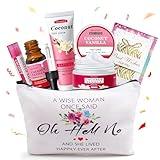 Gifts for Women,Birthday Gifts Friendship Gifts for Women,Travel Size Convenience Kits,Coconut Vanilla Spa Gifts for Her Mom Sister Friends,Unique Gifts Set Ideas for Women