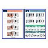 The Really Useful Piano Reference Cards - 12 Pack (1 per Key Signature) - Learn & Master Piano Music Theory with Our Fully Illustrated Scales & Chord Cards - Perfect for Beginners & Music Producers