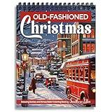 SOUTHERN LOTUS Old-Fashioned Christmas Spiral Coloring Book Thick Paper for Adults Relaxation