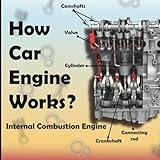 How Car Engine Works?: internal combustion engine An under the hood, Car Science, engine parts, inline engine, V engine, four stroke engine.