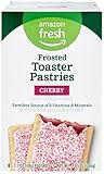 Amazon Fresh, Frosted Cherry Toaster Pastries, 8 Count