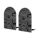 Programmer Programming Code Large Wooden Book Stand Decoration Bookshelf, Neatly Arranged Book Categories, Easy to Access, Not Easily Deformed