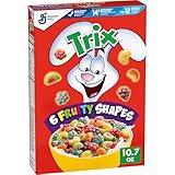 Trix Breakfast Cereal, 6 Fruity Shapes, Made with Whole Grain, 10.7 oz