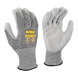DEWALT DPG572 PU A3 Cut Resistant Glove for Outdoor Work, Construction and General Purpose - Size L
