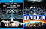 Independence Day & Independence Day: Resurgence (Independence Day 1 & 2) Blu-ray 2-Pack Bundle