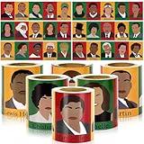 196ft Black History Month Bulletin Board Borders 6 Rolls African American Celebration Holiday Classroom Bulletin Board Decoration for February Black Pride Party School Office Chalkboard Decor Supplies