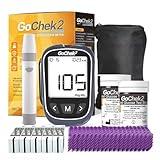 MicroTech Blood Glucose Monitor Kit with 100 Strips & Lancets, 1 Blood Sugar Monitor, Lancing Decice, Smart s Testing Kit, Portable Glucometer, Glucose Meter for Home Use