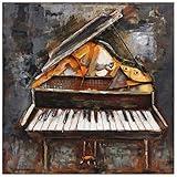 Empire Art Direct Magic Keys Mixed Media Iron Hand Painted Dimensional Wall Art, 32" x 32" x 3", Ready to Hang