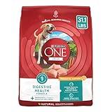 Purina One Plus Digestive Health Formula Dry Dog Food Natural with Added Vitamins, Minerals and Nutrients - 31.1 Lb. Bag