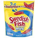 SWEDISH FISH Mini Soft & Chewy Candy, Family Size, Bulk Candy, 1.8 lb