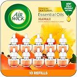 Air Wick Plug in Scented Oil; Hawaii; Eco Friendly; Air Freshener; 0.67 Fl Oz (Pack of 10)