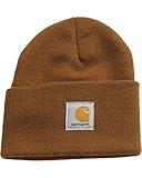 Carhartt Men's Knit Cuffed Beanie, Brown, One Size