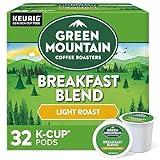 Green Mountain Coffee Roasters Breakfast Blend Keurig Single-Serve K-Cup Pods, Light Roast Coffee, 32 Count