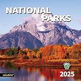 2025 Wall Calendar,Calendar 2025, November 2024 - December 2025, Wall Calendar National Parks, 12" x 24" Opened,Full Page Months Thick & Sturdy Paper for Calendar Organizing & Planning